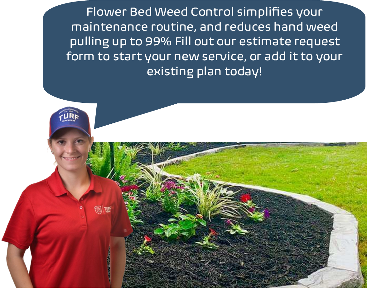 lindsay flower bed weed control