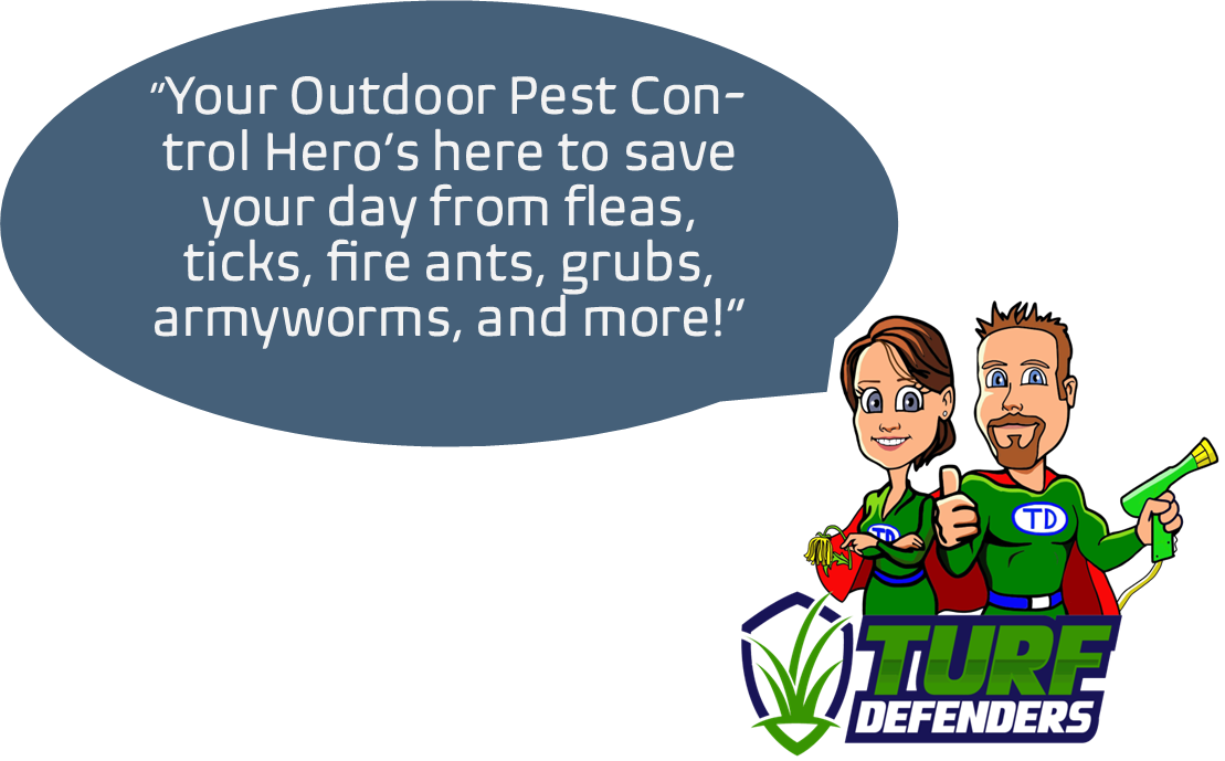 outdoor pest control hero's!
